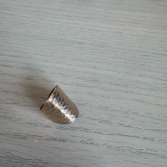 Textured Gold Ring - Picture 3 of 4